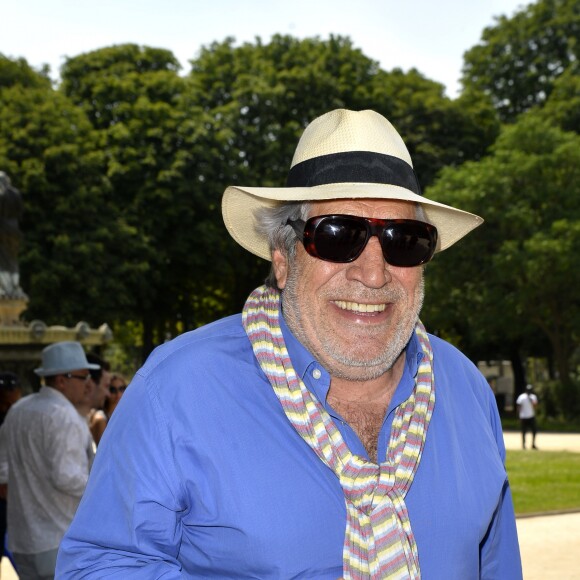 Jean-Pierre Castaldi - Pétanque des stars dans les jardins du Pavillon Gabriel à Paris le 22 juin 2017. © Coadic Guirec / Bestimage
