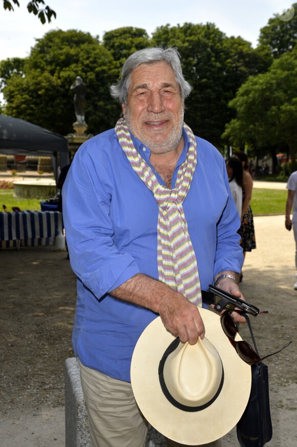 Jean-Pierre Castaldi - Pétanque des stars dans les jardins du Pavillon Gabriel à Paris le 22 juin 2017. © Coadic Guirec / Bestimage
