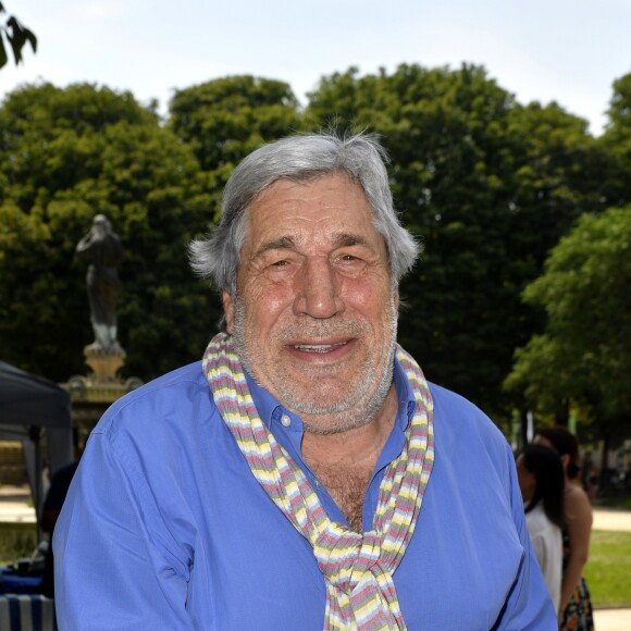 Jean-Pierre Castaldi - Pétanque des stars dans les jardins du Pavillon Gabriel à Paris le 22 juin 2017. © Coadic Guirec / Bestimage