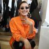 Bella Hadid au vernissage de mode "Heron Preston Presentation" dans le cadre de la Paris Fashion Week - Menswear Spring/Summer 2018, dans le quartier du Marais à Paris, le 22 juin 2017.