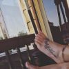 Paris Jackson dévoile son nouveau tatouage en hommage à son père Michal Jackson décédé il y a huit ans sur Instagram le 24 juin 2017.