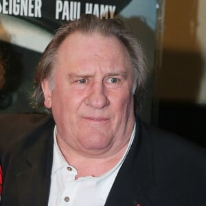 Gérard Depardieu - Avant-première du film "Le divan de Staline" à l'UGC Ciné Cité les Halles à Paris, le 10 janvier 2017 . © CVS/Bestimage