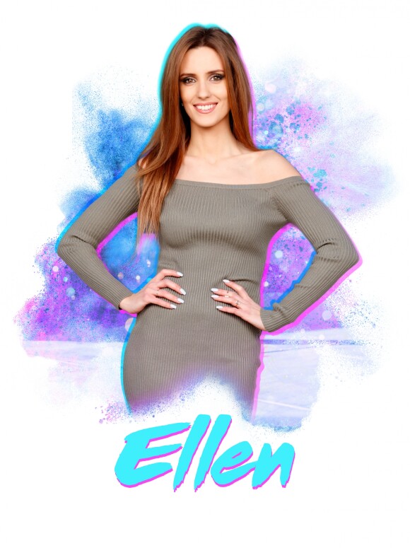 Ellen, candidate anonyme des "Anges 9", photo officielle