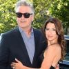 Alec Baldwin et sa femme Hilaria Baldwin arrivent à la première de "Blind" à New York, le 26 juin 2017