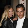 Julien Castaldi (fils de B. Castaldi et chroniqueur du Mad Mag NRJ12) et sa compagne Ludivine Birker (Les Princes de l'Amour 4) - Photocall du spectacle "Ecroué de rire" au théâtre du Gymnase Marie-Bell de Paris, France, le 14 avril 2017. © Marc Ausset-Lacroix/Bestimage