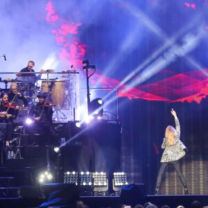 Céline Dion au Stade Matmut à Bordeaux, le 29 juin 2017. © Quentin Salinier-Patrick Bernard/Bestimage