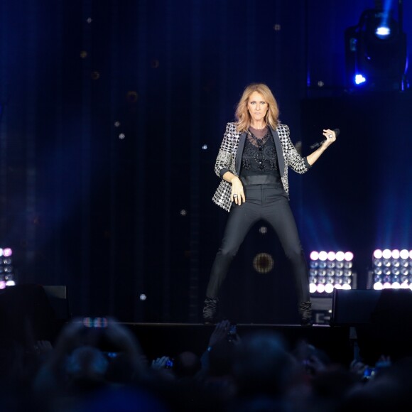 Céline Dion au Stade Matmut à Bordeaux, le 29 juin 2017. © Quentin Salinier-Patrick Bernard/Bestimage