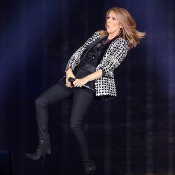 Céline Dion au Stade Matmut à Bordeaux, le 29 juin 2017. © Quentin Salinier-Patrick Bernard/Bestimage