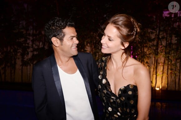 Exclusif - Jamel Debbouze et sa femme Mélissa Theuriau - Festival du rire (Marrakech du rire) à Marrakech au Maroc le 1er juillet 2017. © Rachid Bellak/Bestimage