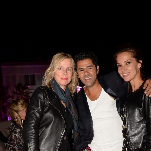 Exclusif - Karin Viard, Jamel Debbouze et sa femme Mélissa Theuriau - Festival du rire (Marrakech du rire) à Marrakech au Maroc le 1er juillet 2017. © Rachid Bellak/Bestimage