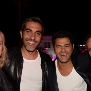 Exclusif - Karin Viard, Ary Abittan, Jamel Debbouze et Elie Semoun - Festival du rire (Marrakech du rire) à Marrakech au Maroc le 1er juillet 2017. © Rachid Bellak/Bestimage