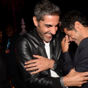 Exclusif - Ary Abittan et Jamel Debbouze - Festival du rire (Marrakech du rire) à Marrakech au Maroc le 1er juillet 2017. © Rachid Bellak/Bestimage