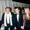 Archives - Jacques Martin, Nicolas Sarkozy, Marie-Dominique Culioli et Cécilia Attias (à l'époque en couple avec Jacques Martin) lors d'une soirée à Paris en novembre 1983