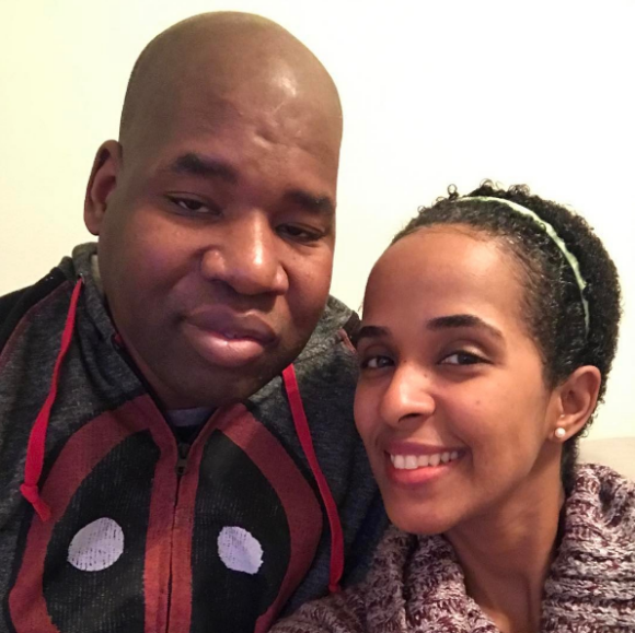 John Blackwell Jr. et son épouse Yaritza sur une photo publiée sur Instagram le 25 février 2017