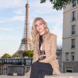 Chiara Ferragni arrive au Palais de Tokyo pour la soirée de présentation du parfum "Gabrielle Chanel" de Chanel. Paris, le 4 juillet 2017.