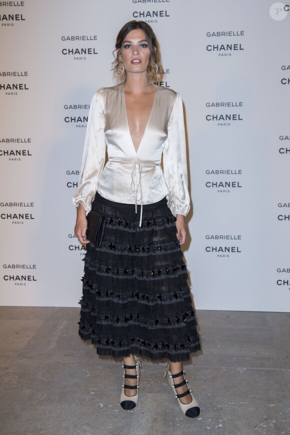 Alma Jodorowsky - Soirée de présentation du nouveau parfum Chanel, "Gabrielle Chanel", en marge de la Fashion Week Haute Couture automne-hiver 2017/2018. Palais de Tokyo, Paris, le 4 juillet 2017. © Olivier Borde/Bestimage