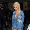 Blac Chyna est allée diner au restaurant Barton G avec un homme mystérieux à Los Angeles, le 5 juin 2017 © CPA/Bestimage