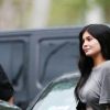 Kylie Jenner quitte le tournage du clip vidéo de son compagnon Travis Scott à Miami, Floride, Etats-Unis, le 7 juin 2017.