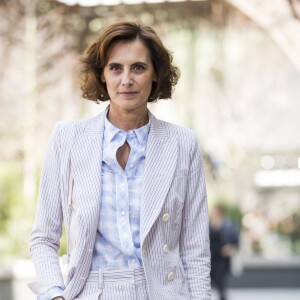 Inès de la Fressange lors du photocall au défilé de mode Haute-Couture automne-hiver 2017/2018 "Chanel" au Grand Palais à Paris, le 4 juillet 2017 © Olivier Borde/Bestimage