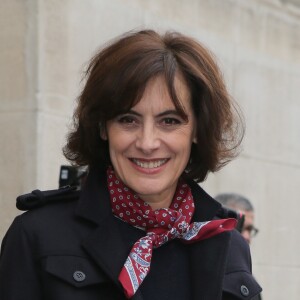 Inès de la Fressange - Arrivées au défilé de mode prêt-à-porter automne-hiver 2017/2018 "Chanel" au Grand Palais à Paris. Le 7 mars 2017 © CVS-Veeren / Bestimage