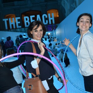 Inès de La Fressange et ses filles Nine et Violette d'Urso - La boutique Colette fête ses 20 ans au musée des Arts Décoratifs à Paris le 20 mars 2017. © Veeren/Bestimage