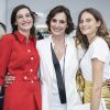 Inès de la Fressange et ses filles Nine et Violette - Photocall du 2ème défilé de mode Haute-Couture automne-hiver 2016/2017 "Chanel" à Paris. Le 5 Juillet 2016. © Olivier Borde / Bestimage