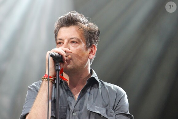 Benjamin Biolay en concert au Fnac Live, Hôtel de Ville de Paris, le 6 juin 2017.