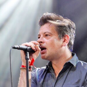 Benjamin Biolay en concert au Fnac Live, Hôtel de Ville de Paris, le 6 juin 2017.