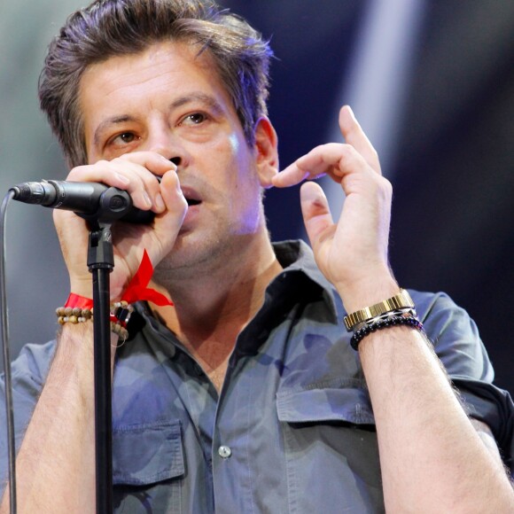 Benjamin Biolay en concert au Fnac Live, Hôtel de Ville de Paris, le 6 juin 2017.