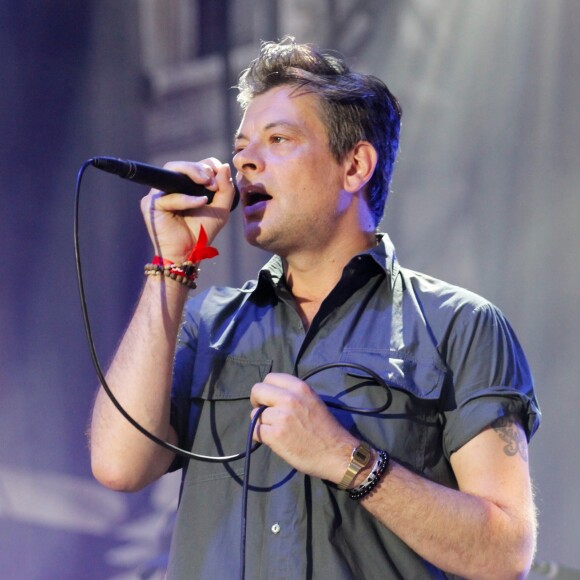 Benjamin Biolay en concert au Fnac Live, Hôtel de Ville de Paris, le 6 juin 2017.