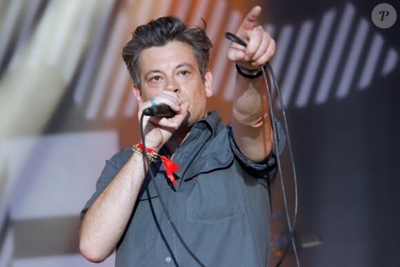 Benjamin Biolay en concert au Fnac Live, Hôtel de Ville de Paris, le 6 juin 2017.