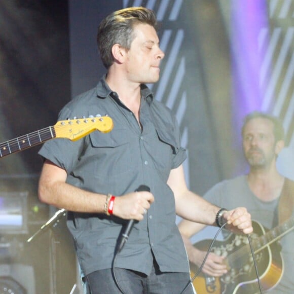 Benjamin Biolay en concert au Fnac Live, Hôtel de Ville de Paris, le 6 juin 2017.