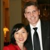 Anh Dao Traxel et son époux Emmanuel à Paris, le 11 décembre 2006.