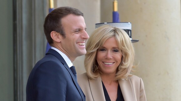 Emmanuel et Brigitte Macron : Hôtes décontractés et complices à l'Élysée
