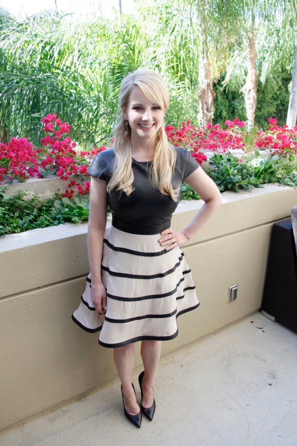 Melissa Rauch en conférence de presse pour le film "The Bronze" au Four Seasons de Beverly Hills à Los Angeles le 8 mars 2016.