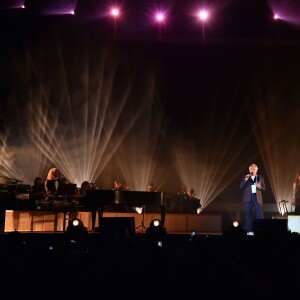 Exclusif - Michel Sardou en concert au stade Tropenas à Montélimar le 5 juillet 2017 dans le cadre de sa dernière tournée "La dernière danse". © Bruno Bebert / Bestimage