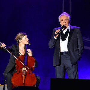 Exclusif - Michel Sardou en concert au stade Tropenas à Montélimar le 5 juillet 2017 dans le cadre de sa dernière tournée "La dernière danse". © Bruno Bebert / Bestimage