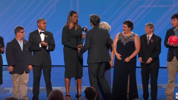 Michelle Obama : Magnifique aux ESPY Awards, devant un public admiratif