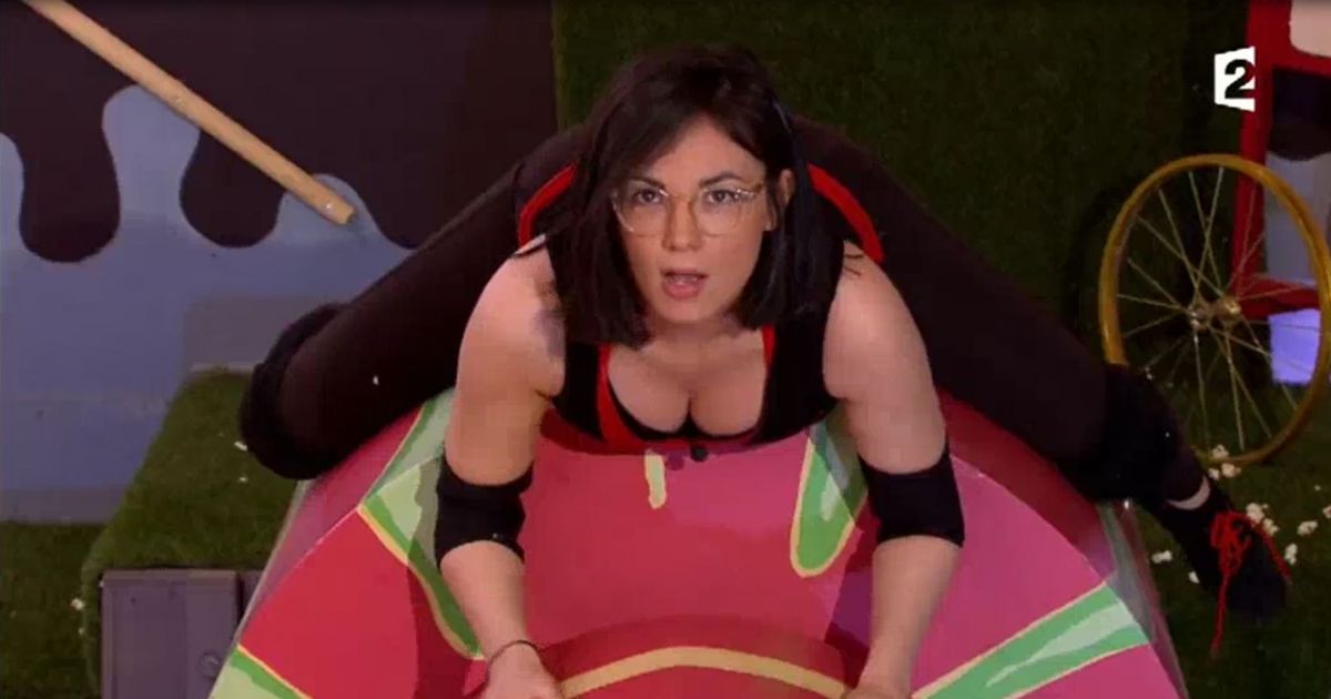 Agathe Auproux Sur Les Cylindres De Fort Boyard Son D Collet Fait Sensation Purepeople