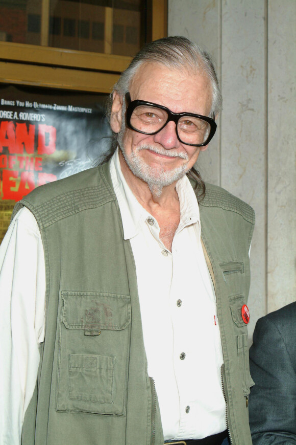 Le réalisateur George Romero à la première de Land of the Dead, à Los Angeles, le 20 juin 2005