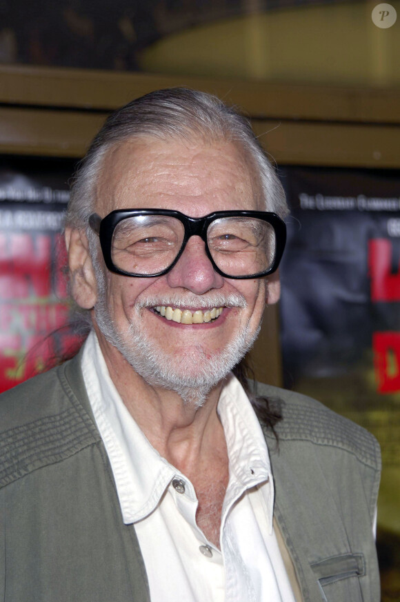 Le réalisateur américain George Romero à la première de Land of the Dead, à Los Angeles, le 20 juin 2005