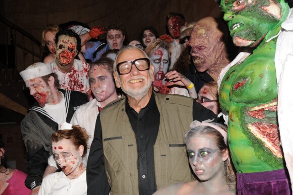Le réalisateur George A. Romero à la première de Survival of the Dead, à New York, le 16 mai 2010