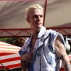 Aaron Carter chante à la fête Flamingo GO Pool à Las Vegas le 15 avril 2017. © CPA/Bestimage
