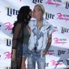 Madison Parker et son petit ami Aaron Carter à la fête Flamingo GO Pool à Las Vegas, le 15 avril 2017 © Mjt/AdMedia via Zuma/Bestimage