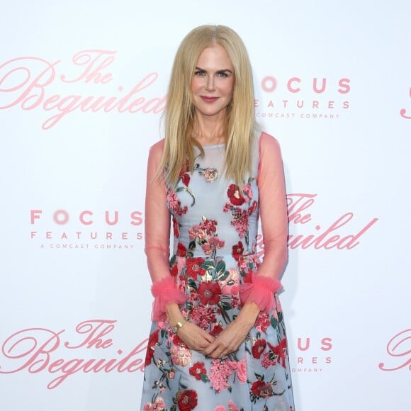 Nicole Kidman lors de la projection du film ''Les Proies'' (The Beguiled) à Los Angeles, le 12 juin 2017.