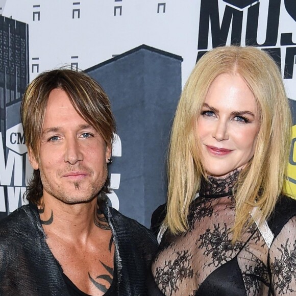 Keith Urban et sa femme Nicole Kidman lors des ''2017 CMT Music Awards'' au Music City Center à Nashville, le 7 juin 2017.