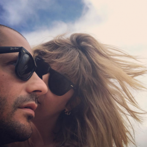 Daphné Bürki en vacances avec son chéri Gunther Love - Photo publiée sur Instagram le 12 juillet 2017