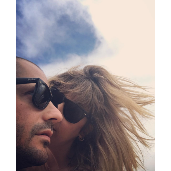 Daphné Bürki en vacances avec son chéri Gunther Love - Photo publiée sur Instagram le 12 juillet 2017