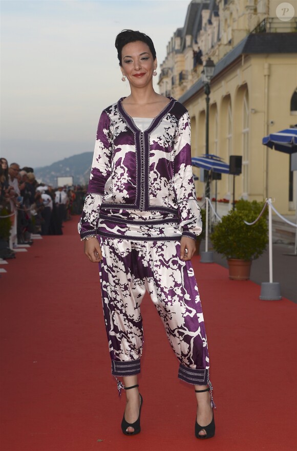Loubna Abidar - Redcarpet de la cérémonie de clôture du 30ème Festival du Film de Cabourg. Le 11 juin 2016 © Coadic Guirec / Bestimage