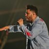 The Weeknd en concert au 1er festival Lollapalooza à l'Hippodrome de Longchamp à Paris le 21 juillet 2017